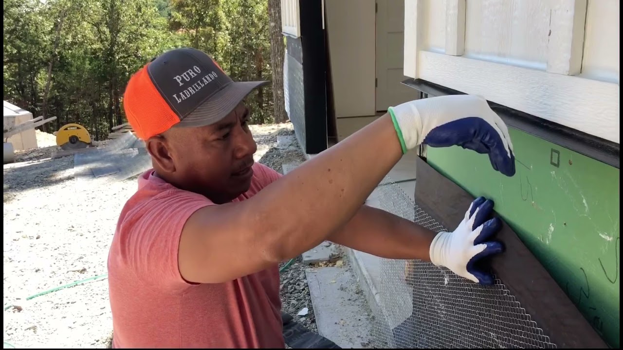 Como instalar malla galvanizada para pegar piedra prefabricada