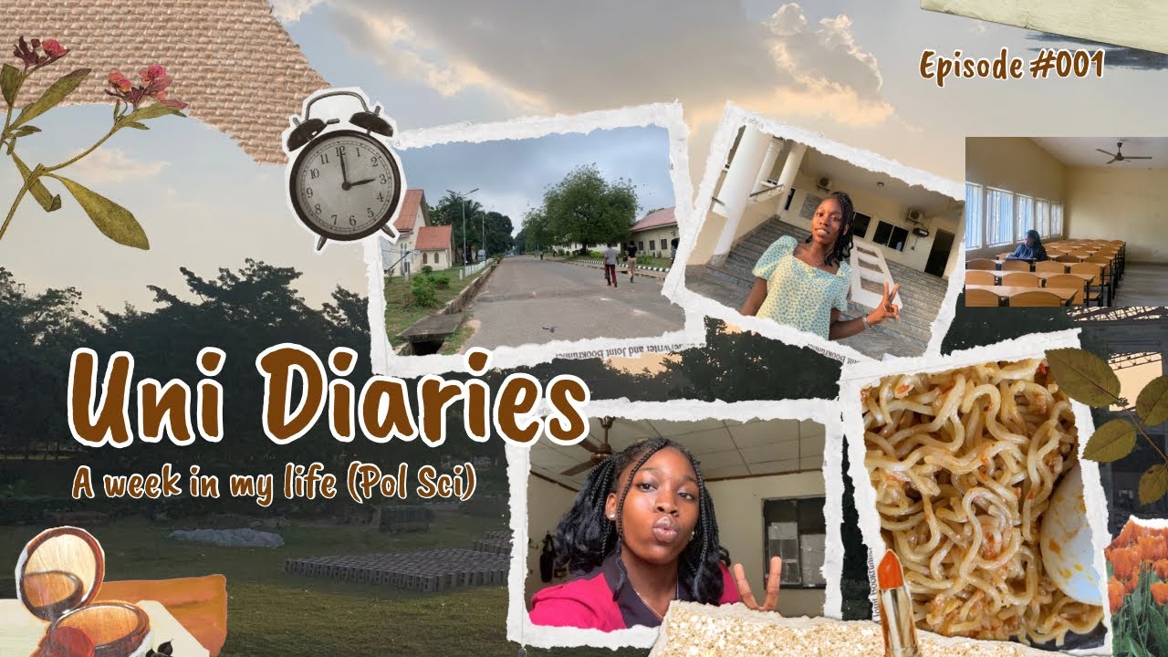 UNI DIARIES 🇳🇬📚 | A Week in My Life (Pol Sci)