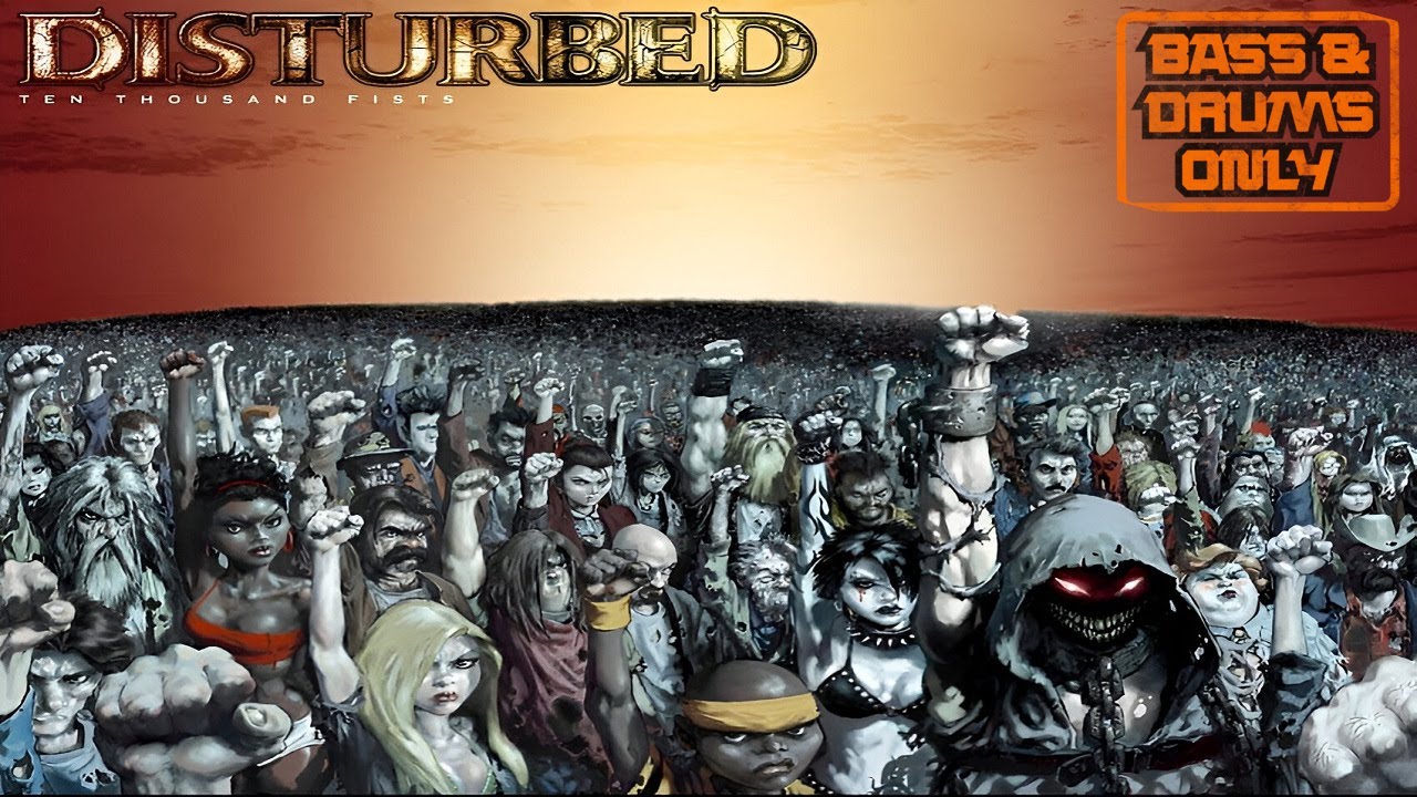 Disturbed -  Stricken  - Bass and Drums Only (Studio Version)