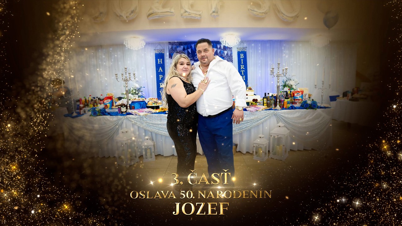 3. Oslava 50. narodenín Jozef