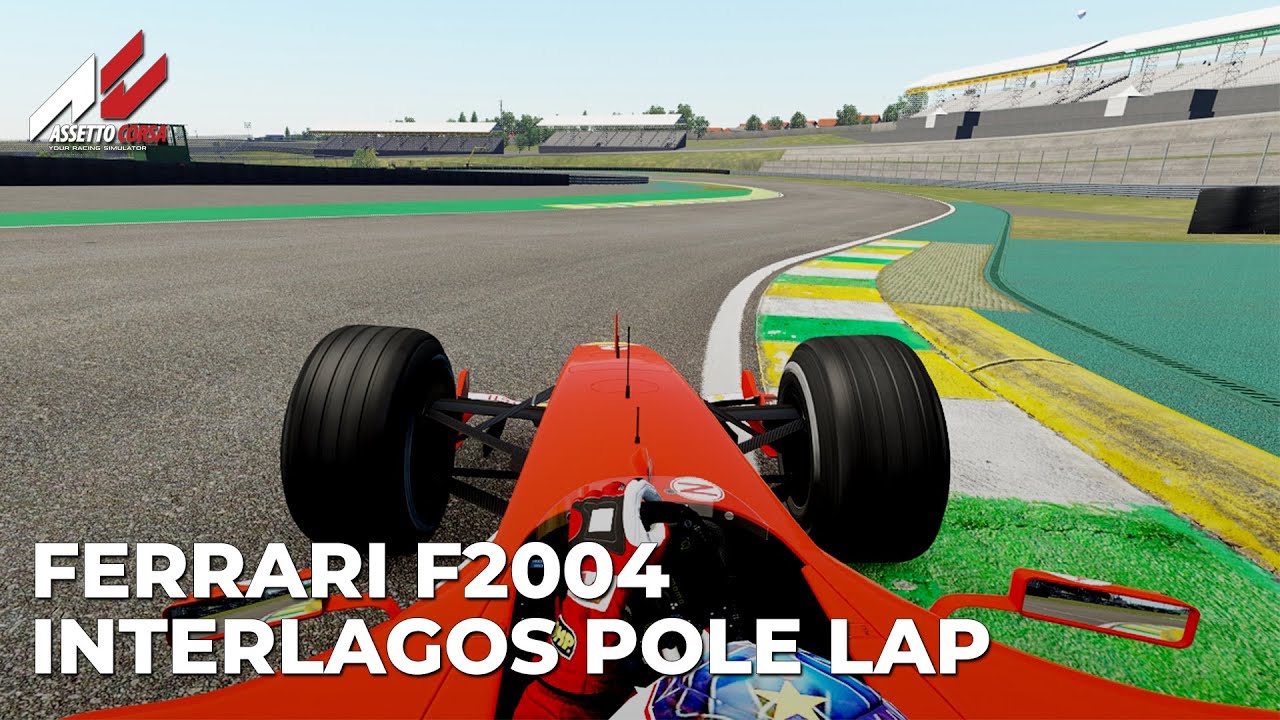 Ferrari F2004 | Interlagos Pole Lap | Assetto Corsa