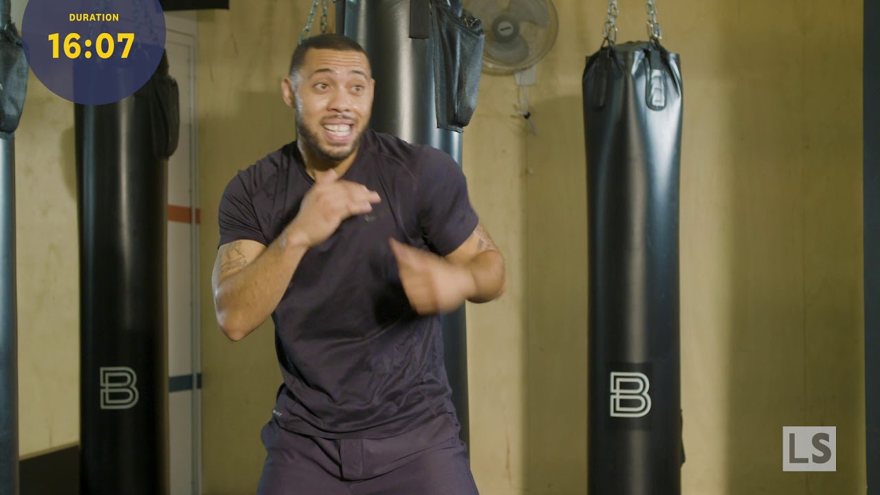 25 Minute Lower-Body Boxing Workout with Justin Blackwell | Get Fit | Livestrong.com