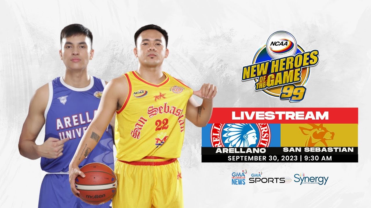 NCAA Season 99 | ARELLANO vs SAN SEBASTIAN (Men's Basketball)| LIVESTREAM - Replay