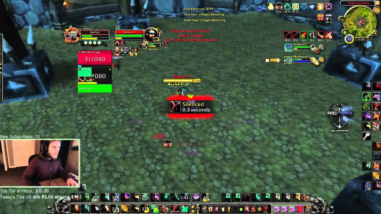 2500+ Windwalker 2v2, live at 1% and turn it around to double kill the enemy team.