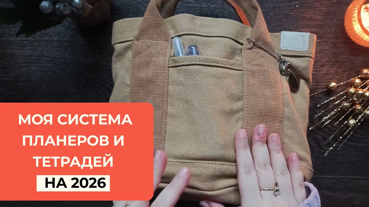 К 2026 Готова 📖 Моя Система Тетрадей и Планеров: Pocket, Personal, Kinbor A6, A5 и Обложки