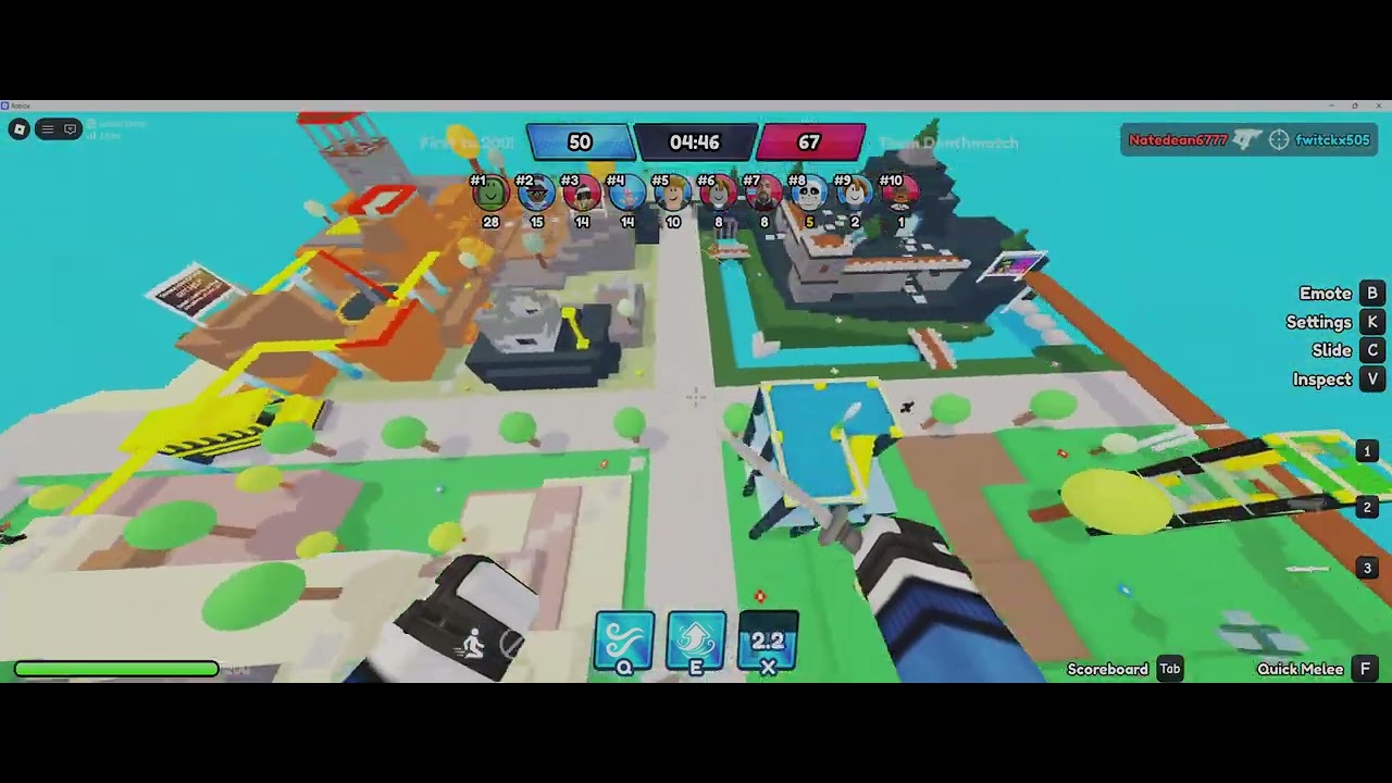 Me Playing ROBLOX