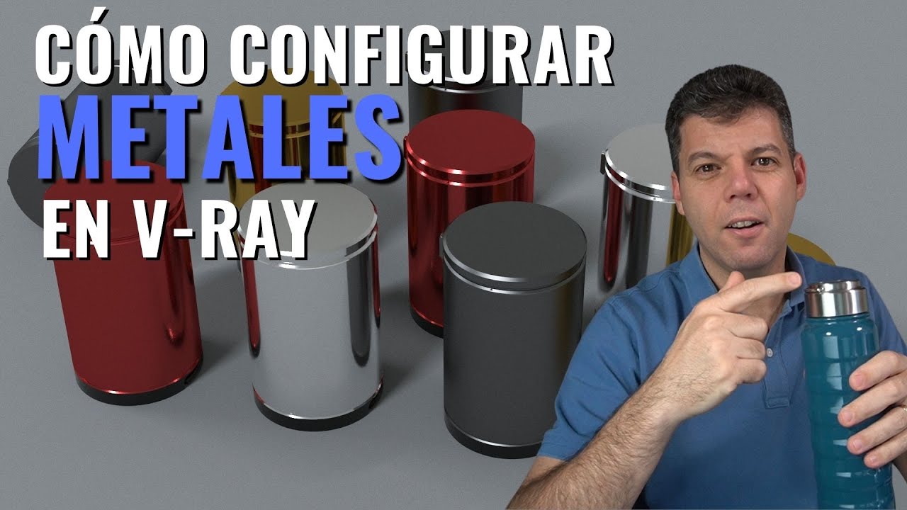 Cómo configurar metales en V-ray para Sketchup