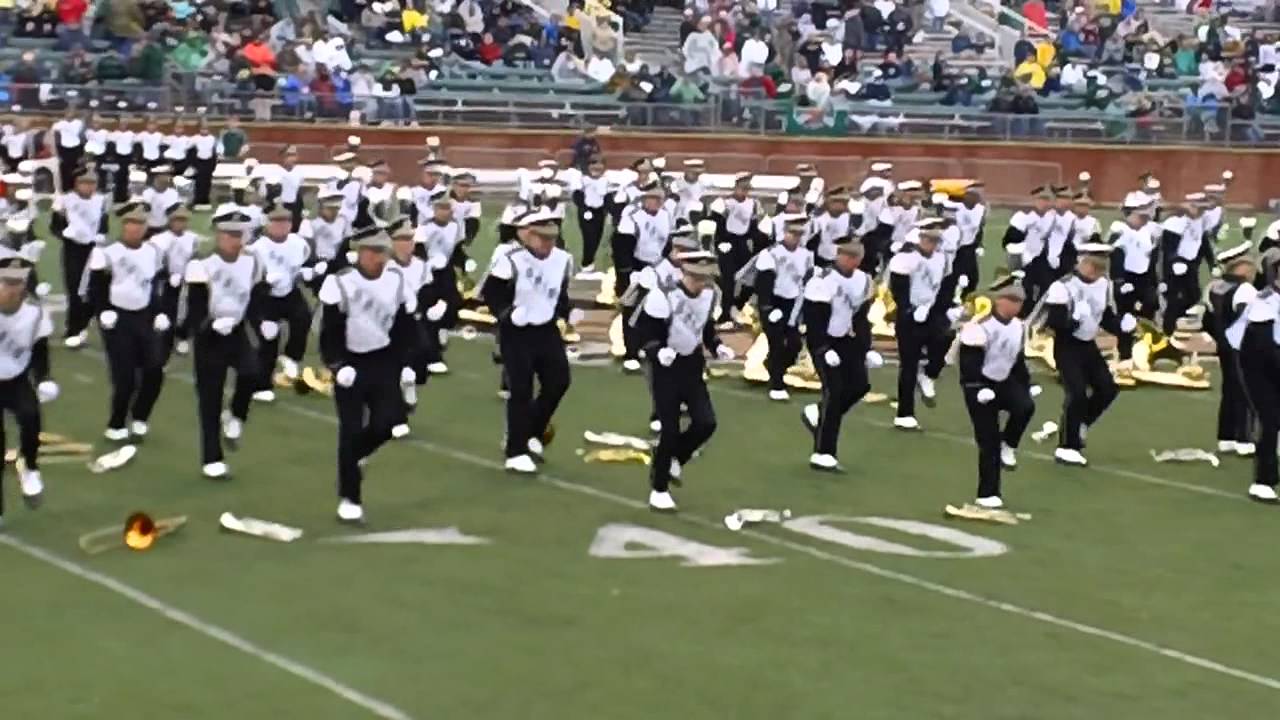 Ohio University Marching 110 Party Rock Anthem, OU vs. Kent St. Half-time show Oct 1, 2011