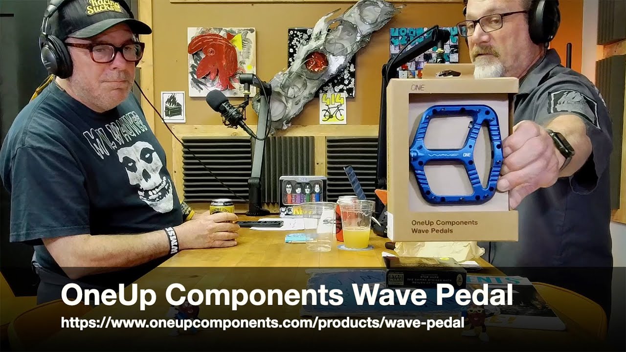 Are These the Coolest Bike Pedals Ever? OneUp Components Wave Pedals First Look