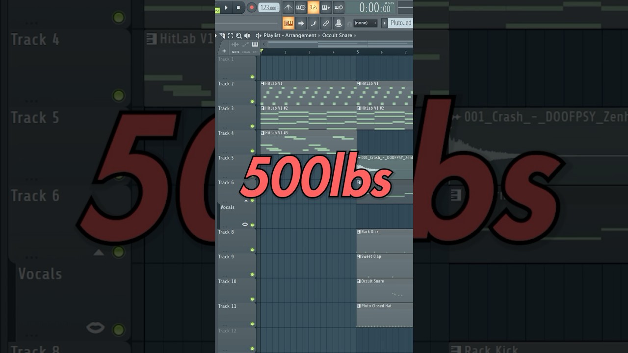 500 фунтов Lil Tecca Fl Studio Tutorial! #flstudio #musicproduction