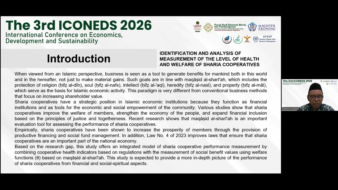 IDENTIFICATION AND ANALYSIS OF MEASUREMENT OF THE LEVEL OF HEALTH AND WELFARE OF SHARIA COOPERATIVES