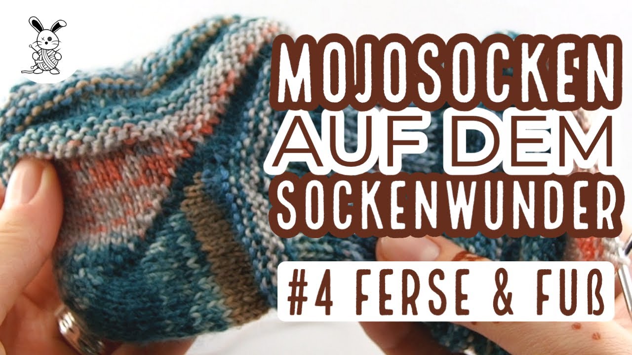 Mojosocken auf dem Sockenwunder #4 Ferse & Fuß