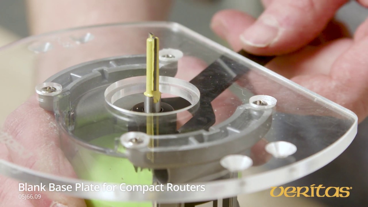 Veritas Compact Router Base Plate