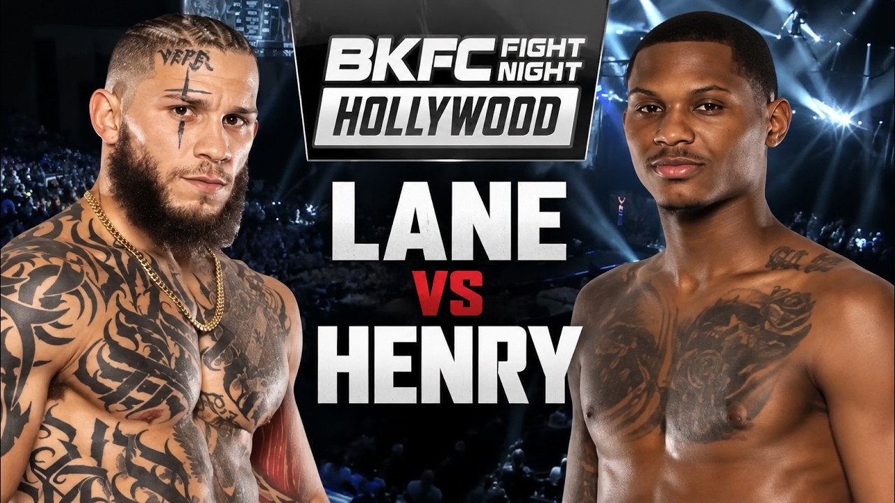Julian Lane vs Bryce Henry | Full Fight | BKFC Fight Night Hollywood