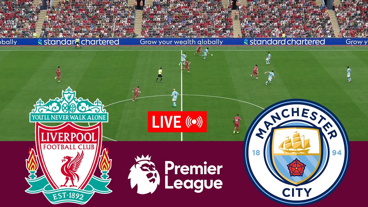 [LIVE] Liverpool vs Manchester City Premier League 25/26 Full Match - Video Game Simulation