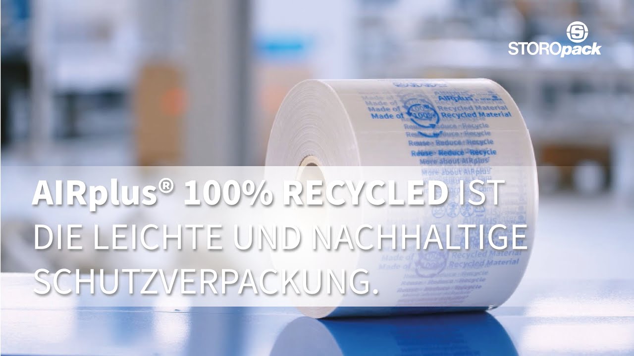 AIRplus® 100% Recycled von Storopack