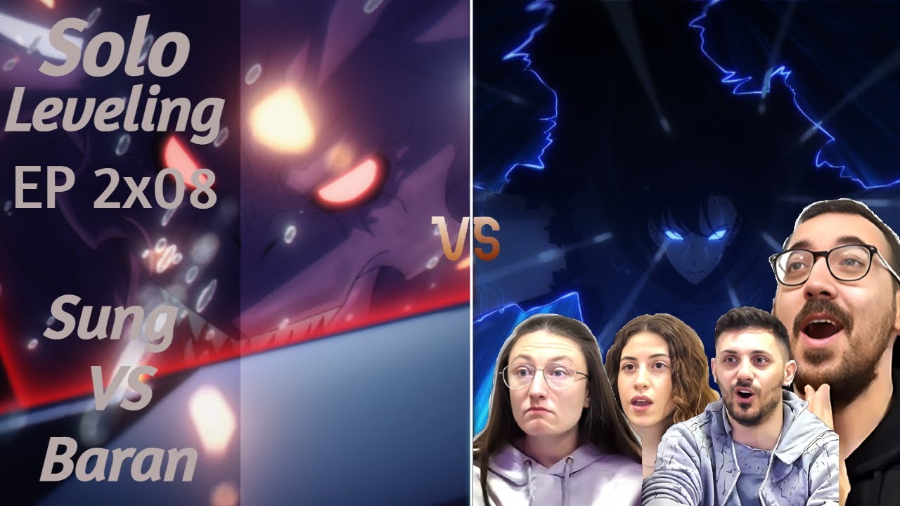 ⚡ ¡EL MEJOR COMBATE DE SOLO LEVELING! Sung Jin-Woo vs Baran – Reacción Capítulo 8