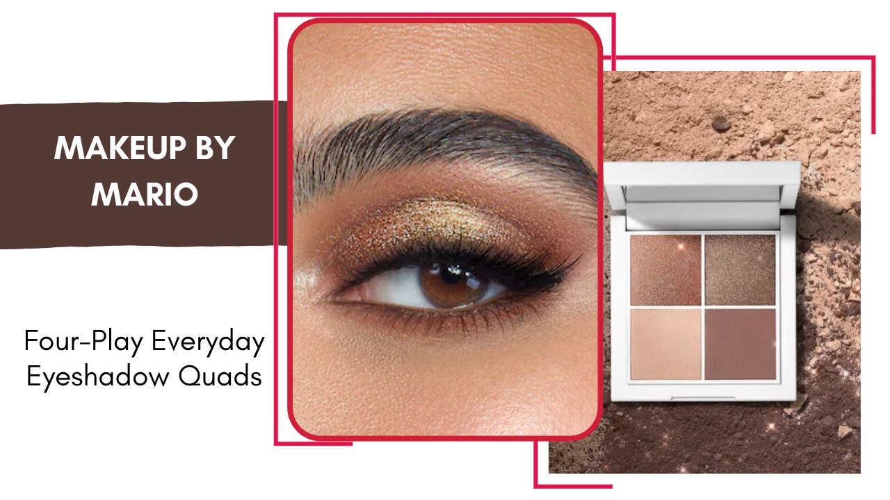 Makeup By Mario Four-Play Everyday Eyeshadow Quads!