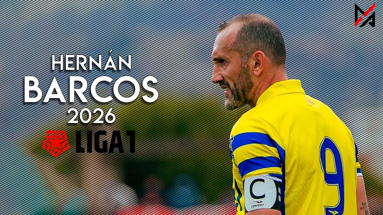 Hern&aacute;n Barcos | Goles | Asistencias | Bienvenido a Sporting Cristal | Liga 1 Per&uacute; | 2026 | MPHD&trade;