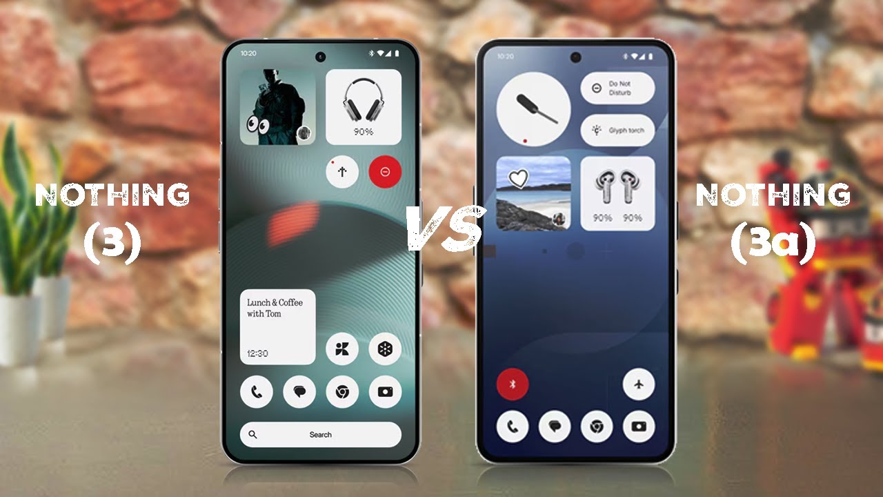 Nothing Phone (3) Vs Nothing Phone (3a