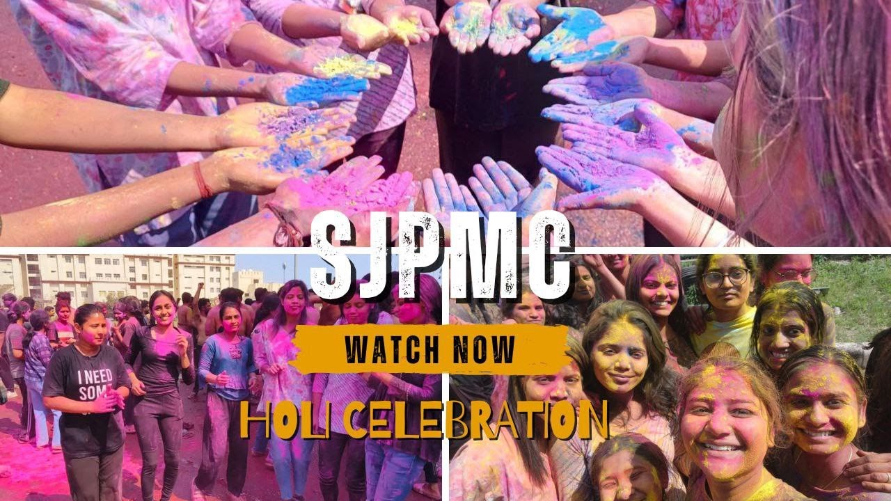 HOSTEL vali HOLI 🫟|| SJPMC BHARATPUR #dailyvlog #hostelvaliholi #sjpmc #drdivvyasoni #holi  