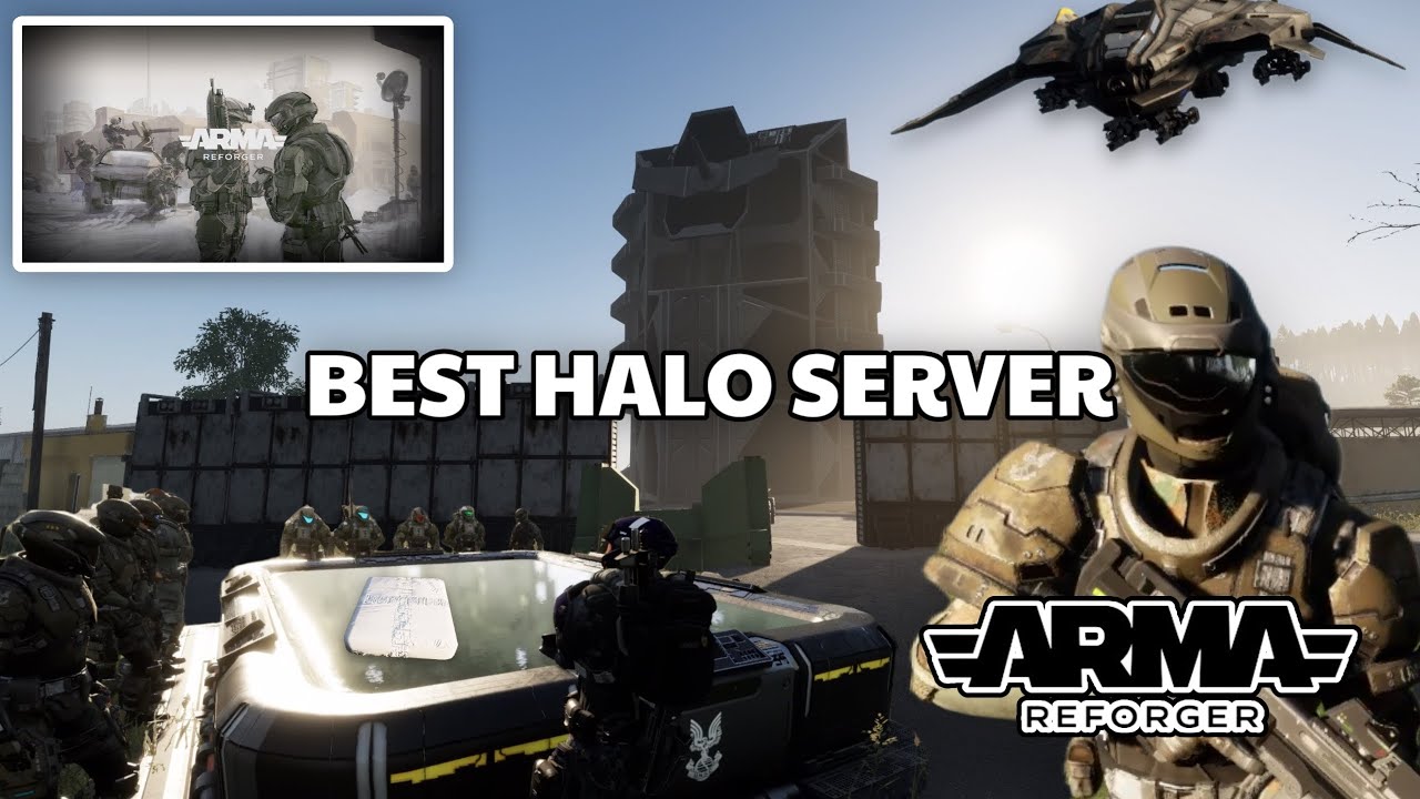ЛУЧШИЙ СЕРВЕР Halo В Arma Reforger 1.6