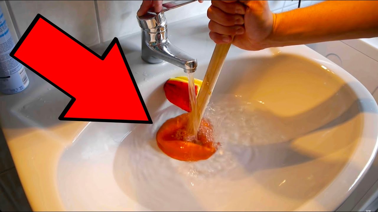 Waschbecken verstopft ?! Was nun ? Anleitung