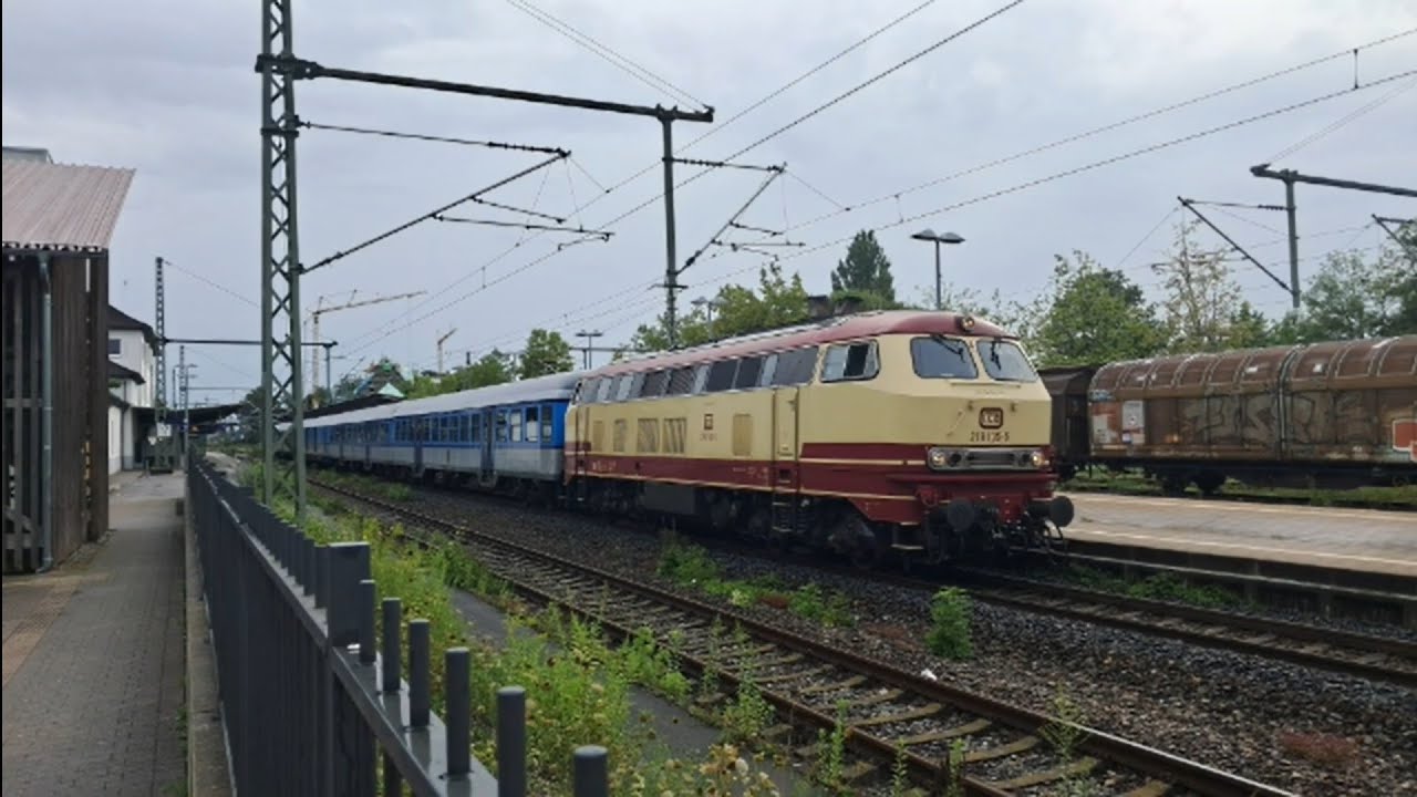 Trainspotting Südbahn|Nesa BR218+n-Wagen|BR245|BR425/426|BR146 (Weingarten, Niederbiegen&Ravensburg)