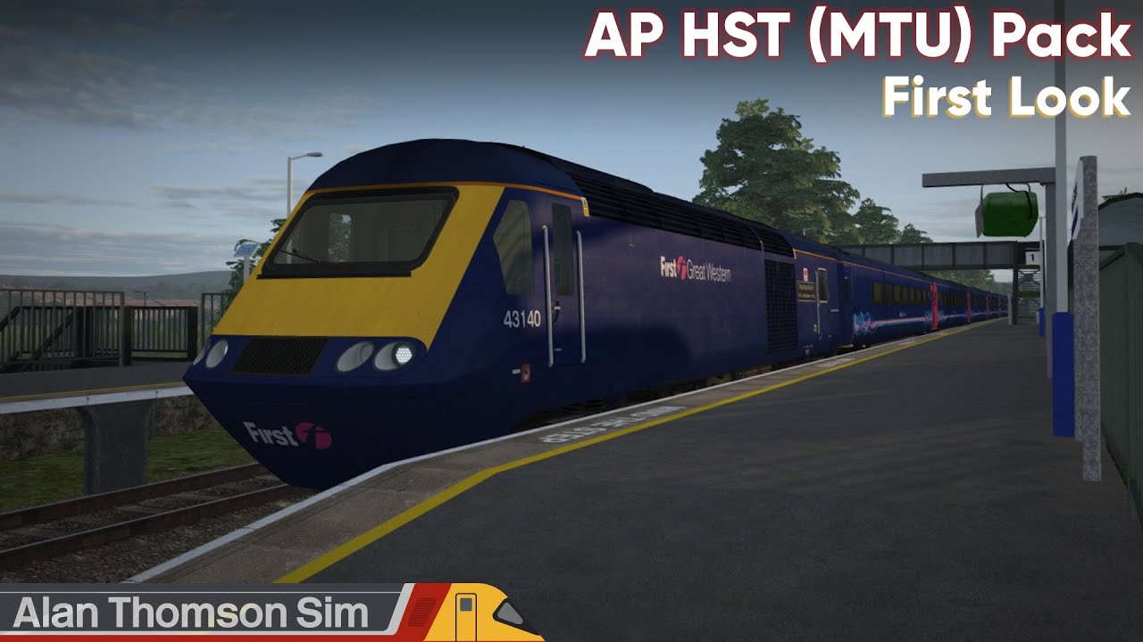 Train Simulator 2024 : Armstrong Powerhouse class 43 HST (MTU) Pack
