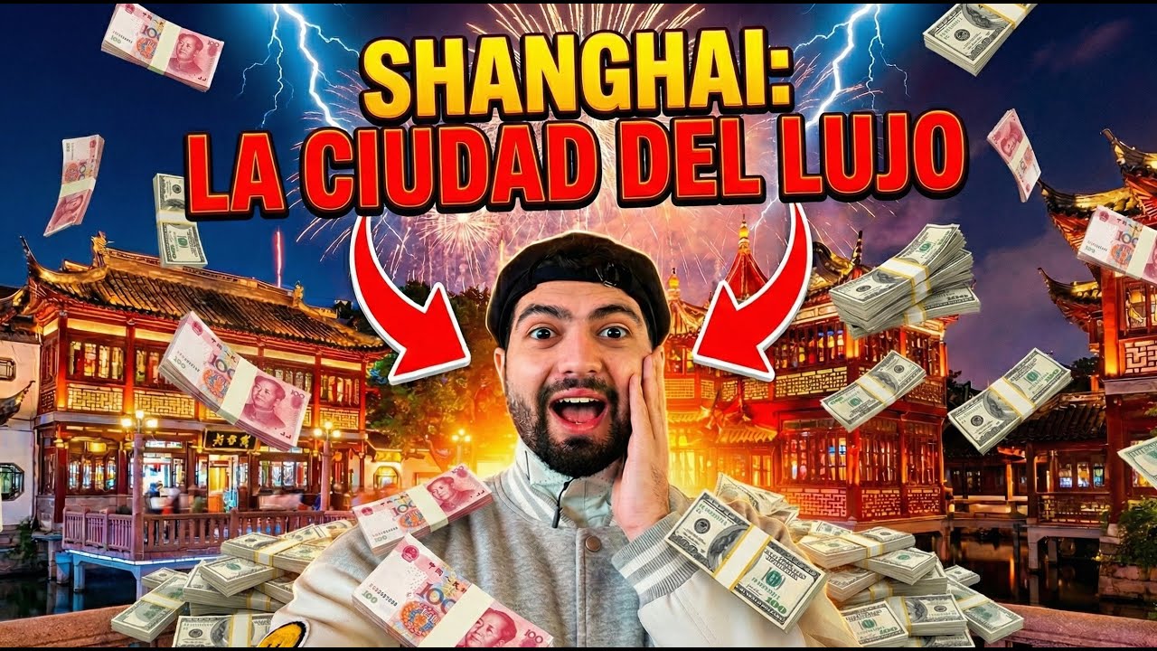 VISITO LA CIUDAD CHINA DEL LUJO 🤑 | SHANGHAI 🇨🇳