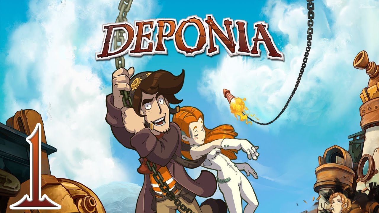 Let's Play Deponia - Part 1: Packing Up