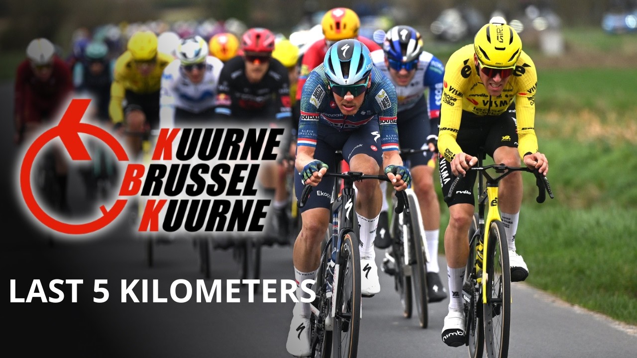 Kuurne-Brussels-Kuurne 2026 - Last 5 Kilometers - Crazy sprint finish in Kuurne