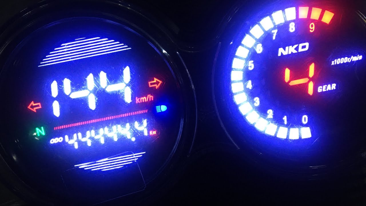 😍TACOMETRO DIGITAL para AKT NKD 125 | REVIEW e INSTALACIÓN