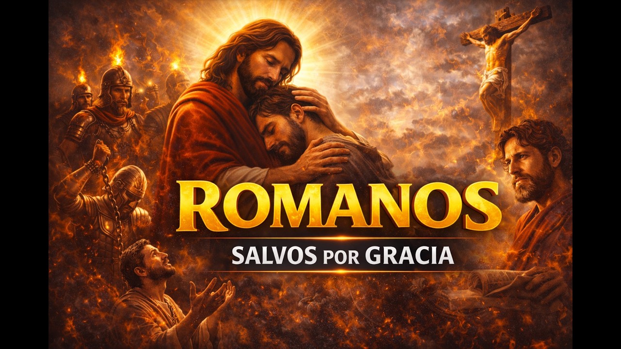ROMANOS - SALVOS por GRACIA no por OBRAS | La Carta más Poderosa de San Pablo | Biblia Explicada