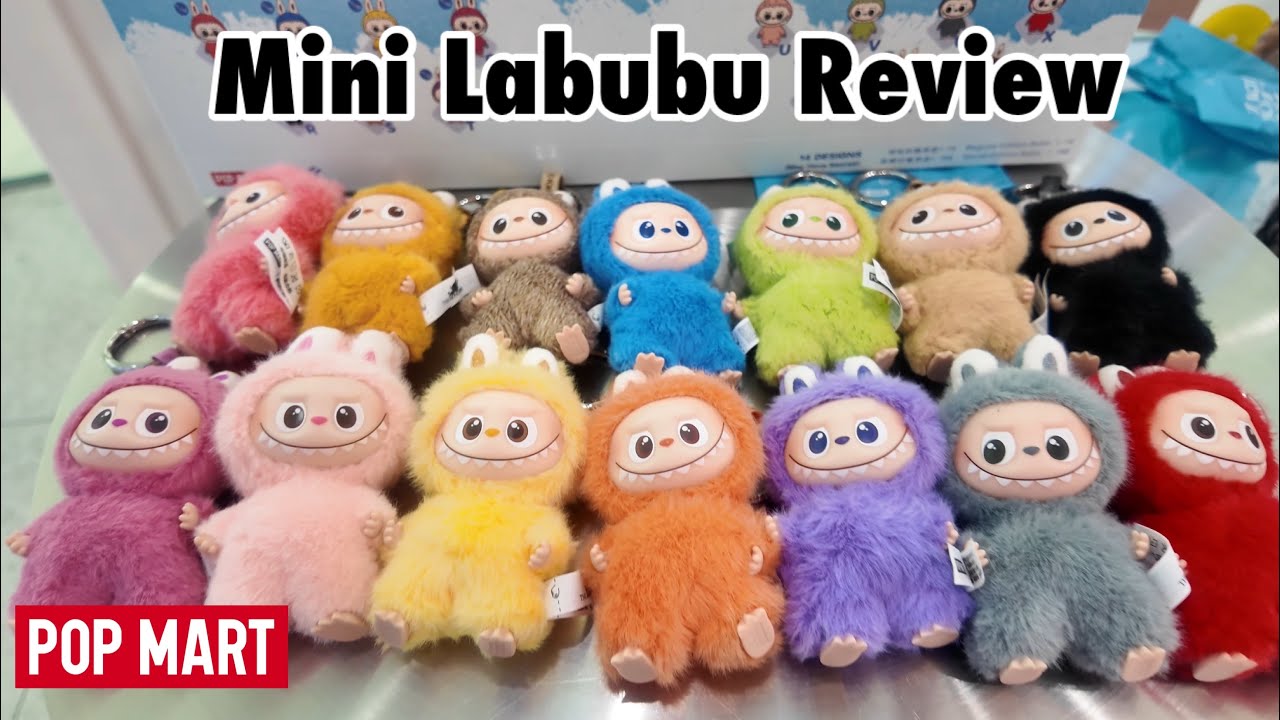 Unbox & Review Mini Labubu - The Monsters Pin For Love