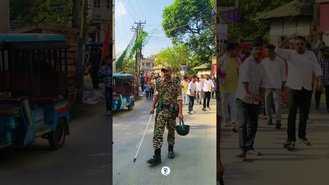 Powerful Soldier Central reserve police force on duty time swag#crpf#motivation#status#dharmanagar