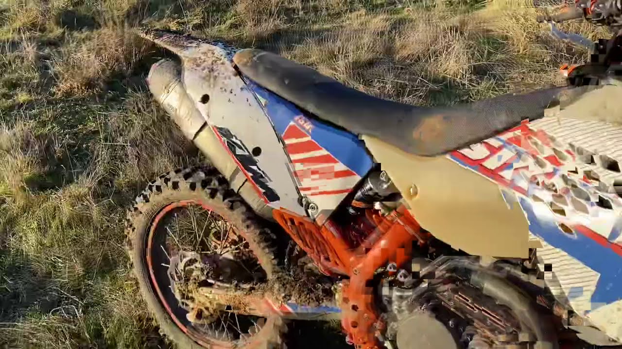 Первая поездка в 2021 году с новым мотоциклом и первая осень 😅 #ktm #enduro #fail #motofail