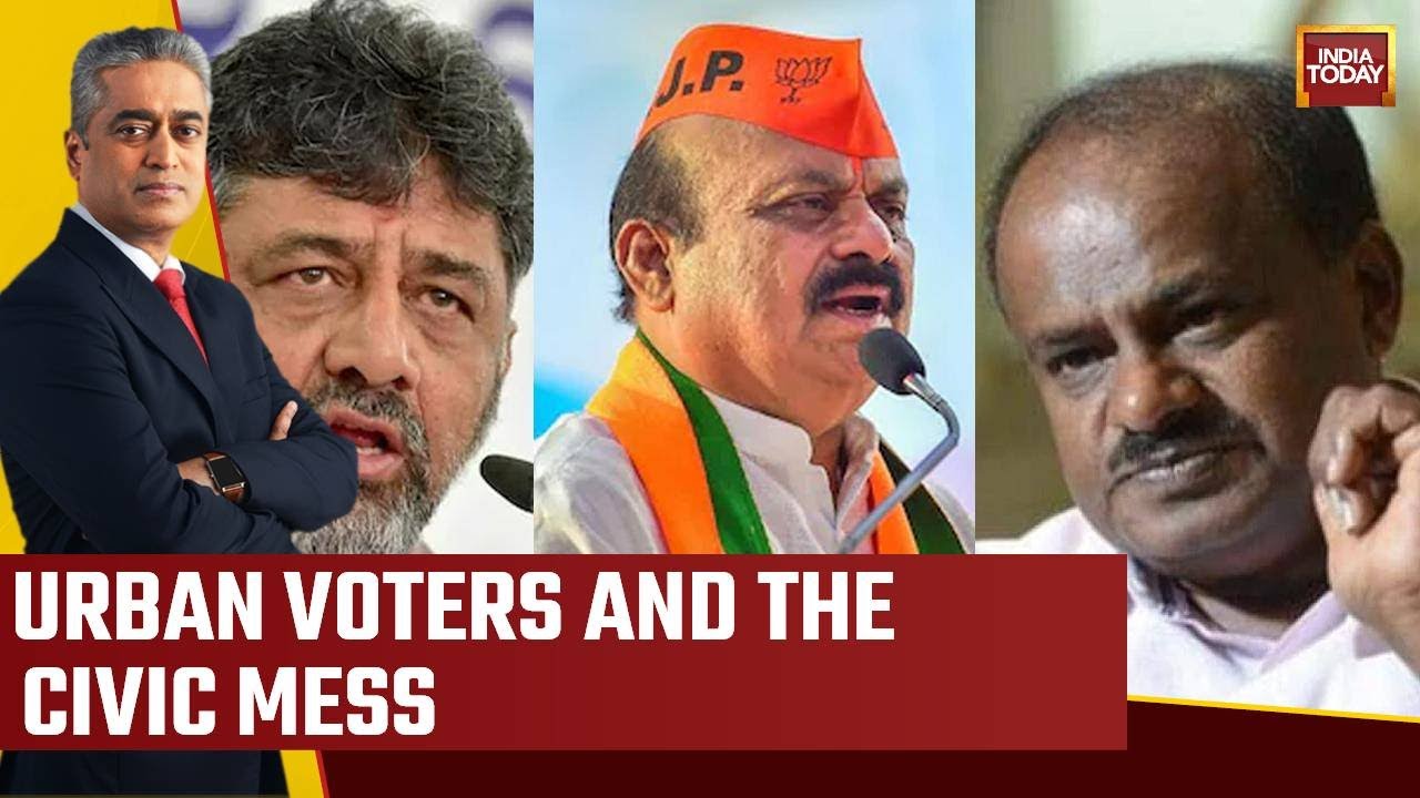 LIVE: Election On My Plate Karnataka With Rajdeep Sardesai | Urban Voters and the Civic Mess