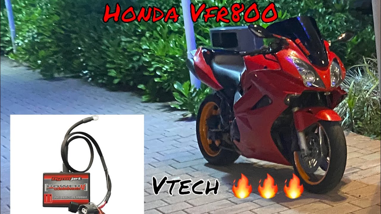 Vtech YO!! Первая поездка с Power Commander V | Honda VFR800