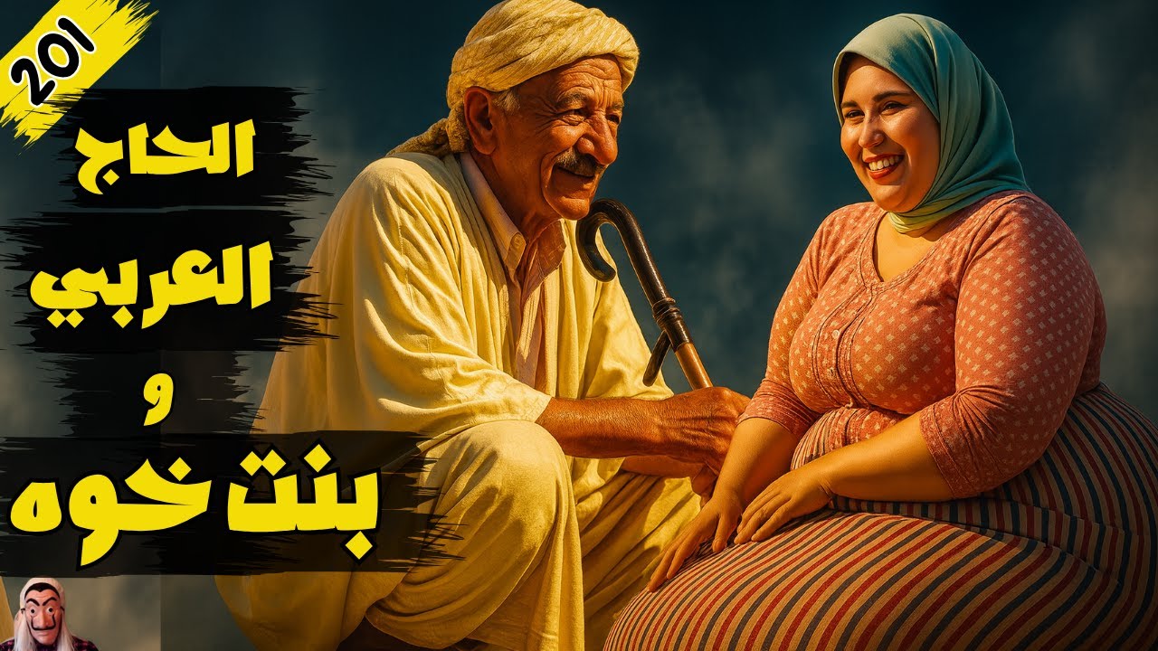 حيدو ليه وجهو ودار ليه جلدو في العسل  ؟ قصة آلحاج العربي وبنت خوه . الحلقة 201
