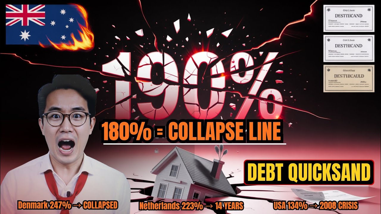 Australia Household Debt 190% | Every Country at This Level Collapsed