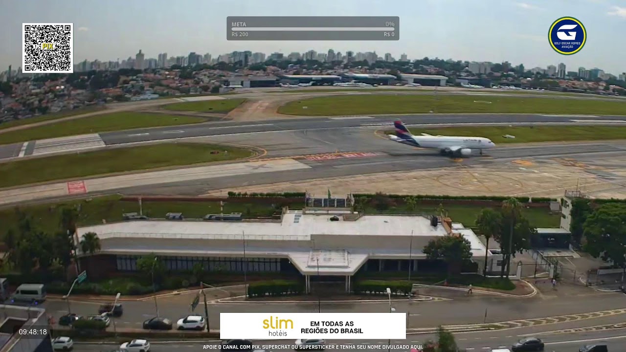 SBSP LIVE #5 - Aeroporto de São Paulo AO VIVO - CGH Airport - 27/01 Noite