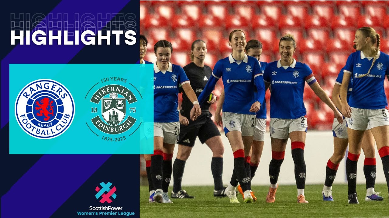 Rangers v Hibernian | HIGHLIGHTS | ScottishPower Women's Premier League