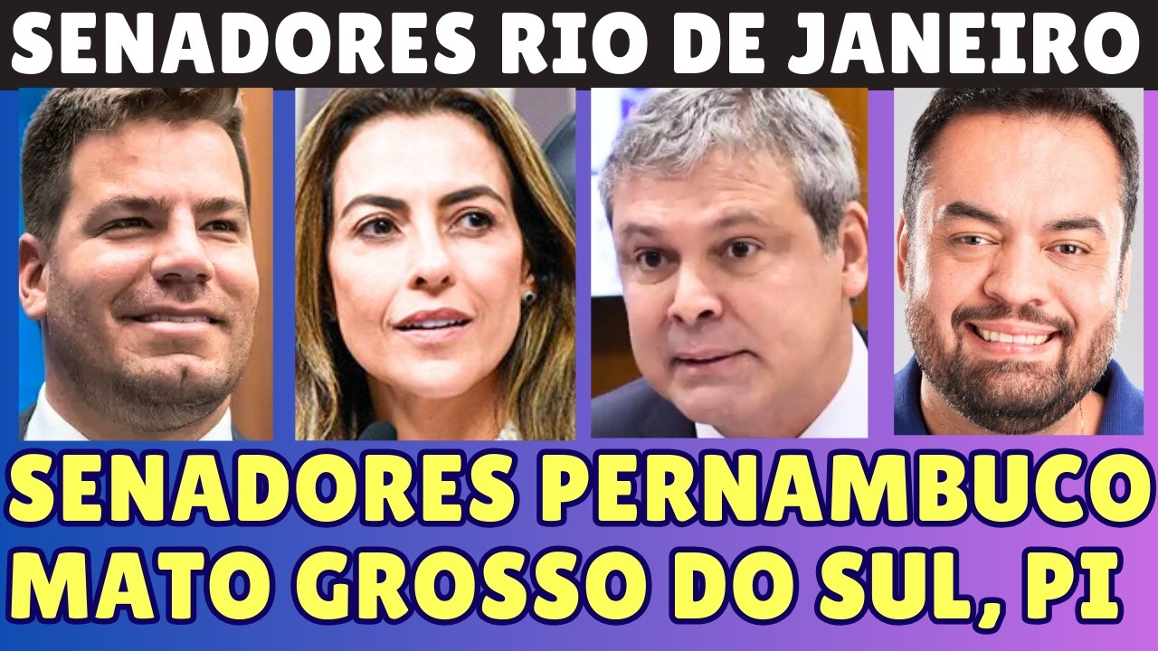 PESQUISA SENADORES E GOVERNADORES (NO RIO DE JANEIRO DIREITA MOSTRA FORÇA PARA AS ELEIÇÕES 2026)
