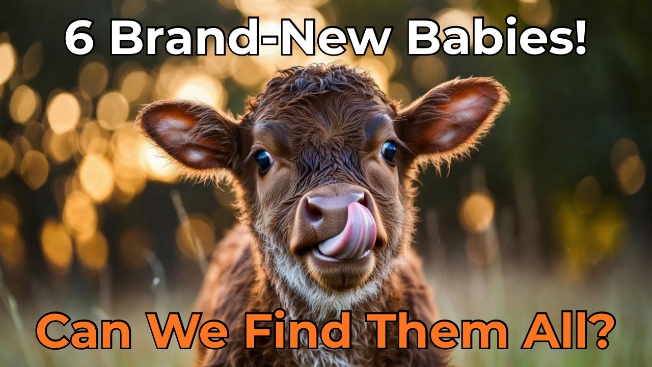 Morning Calf Hunt: 6 New Secrets in the Pasture + Missing Baby Found?