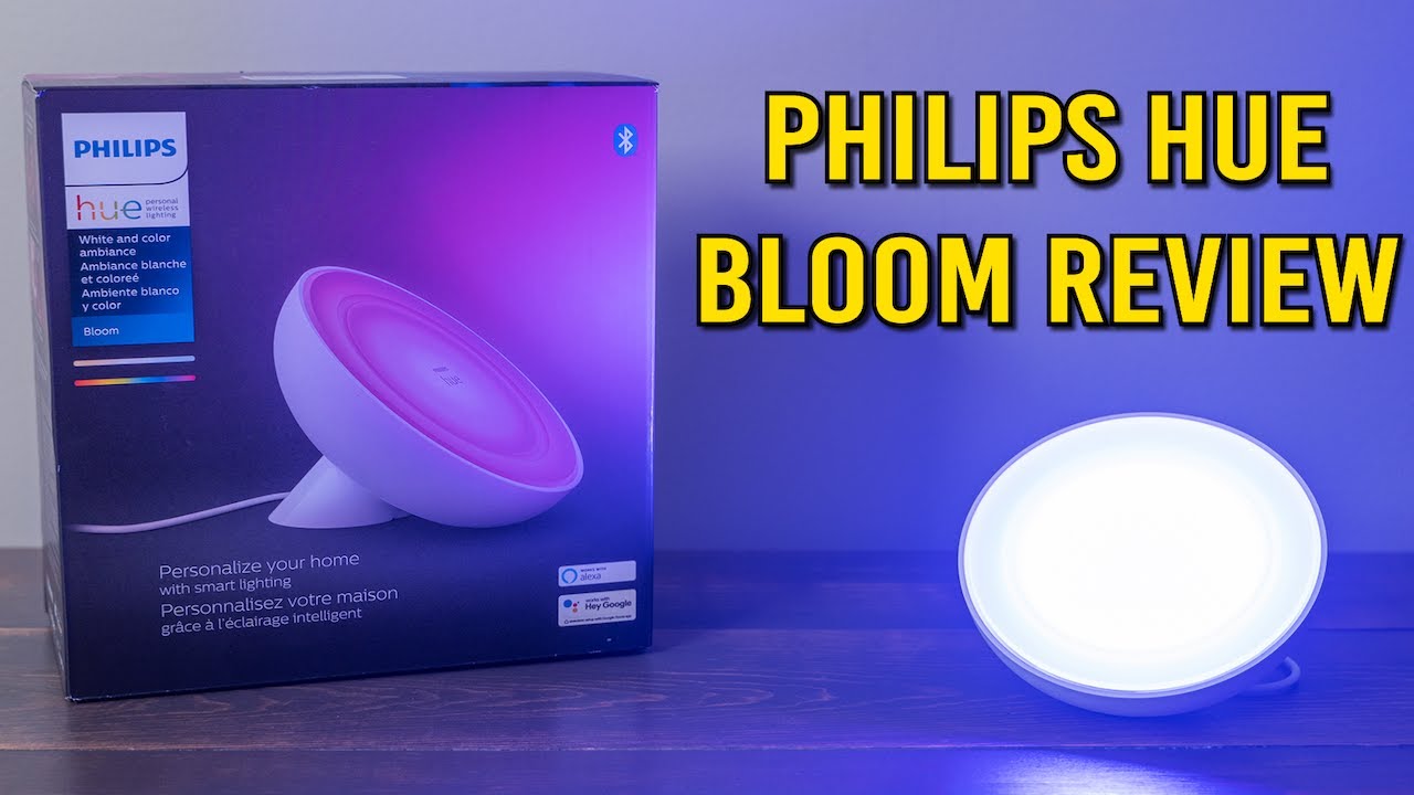 Обзор настольной светодиодной лампы Philips Hue Bloom Smart: самый маленький светильник от Philips