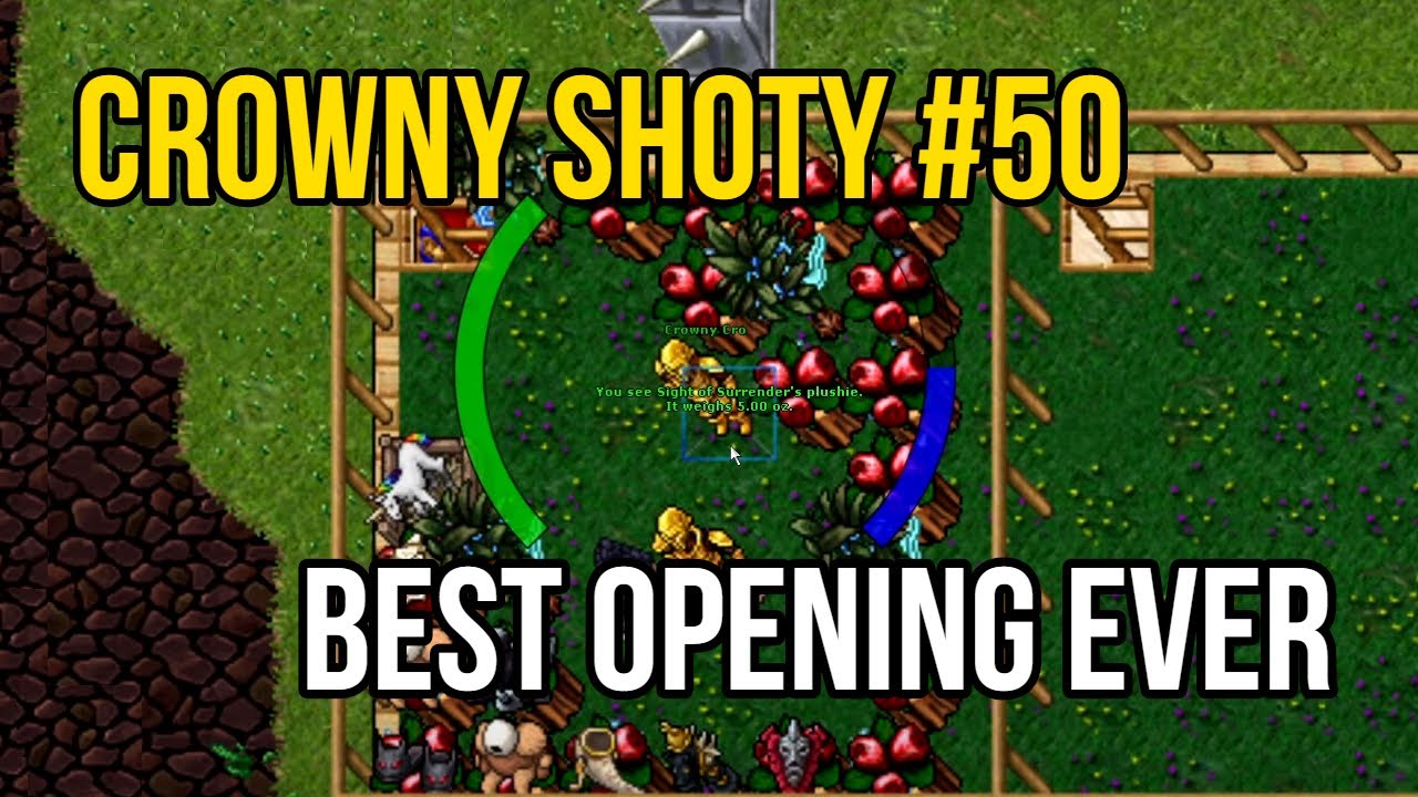 #50 Best Opening Ever | Crowny Shoty | Tibia Damora