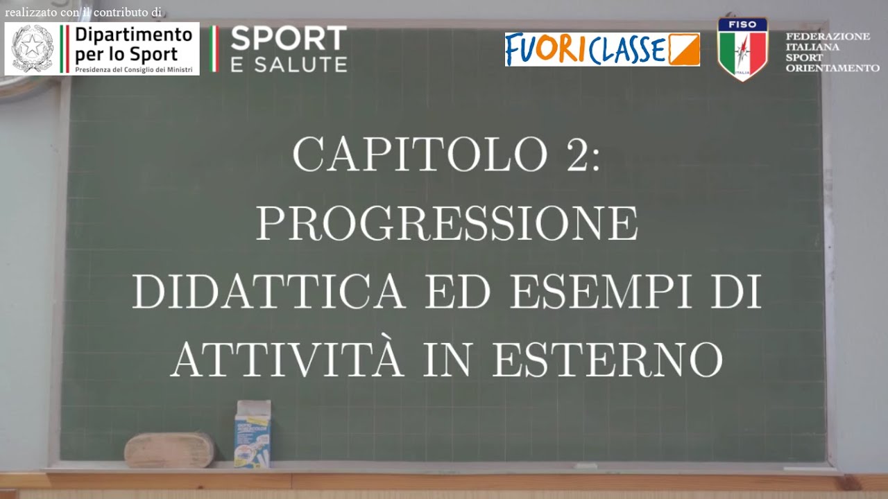 Insegna l'orienteering, cap. 2 - Progressione didattica ed esempi di attività in esterno