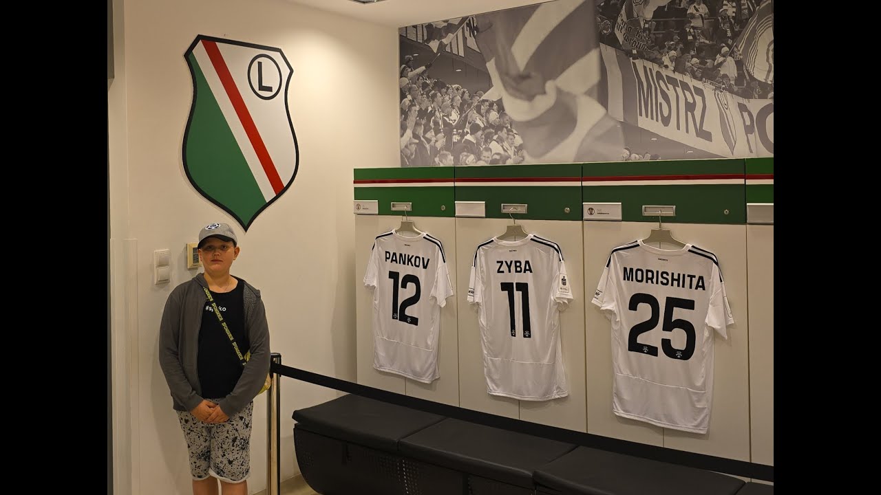Legia Warszawa - zwiedzanie stadionu, muzeum.