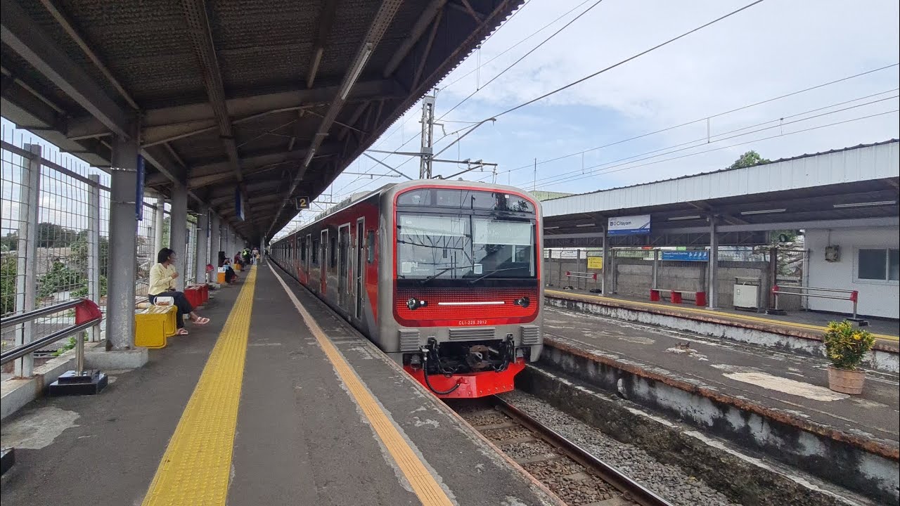 Stasiun citayam: line bogor,line nambo.jr 205 tm 6000 cli 225 cli 125